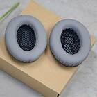 BOSE QC2/QC15/AE2/QC25/QC35 Öronkuddar till hörlurar, ersättning, 1 par Svart/Grå