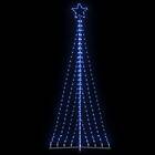 vidaXL Julgransbelysning 447 LEDs blå 249 cm