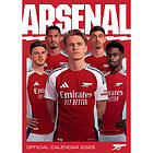 Official Arsenal FC A3 Calendar 2025