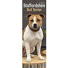 Staffordshire Bull Terrier Slim Calendar 2025 Dog Breed Slimline Calendar 12 Month