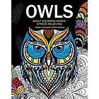 Owls Adult Coloring Books Stress Relieving: Animal and Magic Dream Design