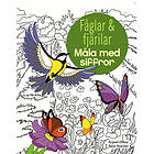 Fåglar och fjärilar : måla med siffror