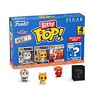 Funko Bitty Pop! 4-pack: Disney Pixar Buzz Lightyear (xl-01), Sox, Red Panda Mei