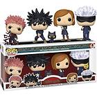 Funko Pop! 4-pack Animation Jujutsu Kaisen S1 (glows In The Dark) (special Editi