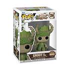 Funko Pop! Marvel: We Are Groot Groot As Loki #1394 Bobble-head Vinyl Figure