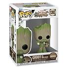 Funko Pop! Marvel: We Are Groot Groot As Iron Man #1393 Bobble-head Vinyl Figure