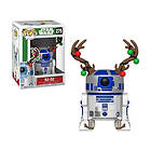 Funko Pop! Star Wars: Holiday R2-d2 With Antlers #275 Bobble-head Vinyl Figure