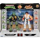 Bandai : 2 Pack Action Figure VS TMNT vs Street Fighter (Leonardo & Ryu)