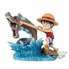 Banpresto Wcf Log Stories: One Piece Monkey.d.luffy Statue (7cm) (88406)