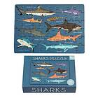 Matchbox jigsaw puzzle Sharks (häftad, eng)