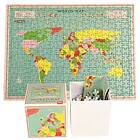 Jigsaw puzzle (300 pieces) World Map (häftad, eng)