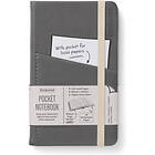 Bookaroo Pocket Notebook (A6) Journal Charcoal (häftad, eng)