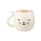 Sass & Belle Cutie Cat Shaped Mug (häftad, eng)