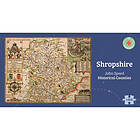 Shropshire Historical 1610 Map 1000 Piece Puzzle (häftad, eng)