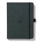 Dingbats A4+ Wildlife Green Deer Notebook Dotted (häftad, eng)