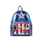 Loungefly Marvel: Captain America Shine Cosplay Mini Backpack (mvbk0276)