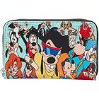 Loungefly Disney Goofy Movie Collage Zip Around Wallet (wdwa2086)