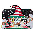 Loungefly Disney: The Nightmare Before Christmas Journey To Christmas Town Zip Around Wallet (wdwa3159)