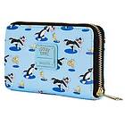 Loungefly Looney Tunest Tweety Sylvester Aop Zip Wallet (ltwa0005)