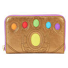 Loungefly Marvel Thanos Shine Gauntlet Zip Around Wallet (mvwa0208)