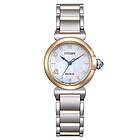Citizen EM1136-87D Eco Drive Roséguldstonat stål Ø26 mm