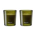 Meraki doftljus 15 timmar 2-pack Oud leaf