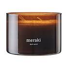 Meraki doftljus, 32 timmar Dark wood