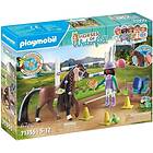 Playmobil Ellie och Sawdust med westernridning