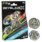 Hasbro Beyblade X Bite Croc 3-60LF and Sting Unicorn 4-60P Top Dual Pack Set