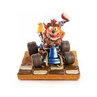 First 4 Figures Crash Team Racing Nitro-Fueled Resin Painted Statue: Crash in Kart (Standard Edition) Figur