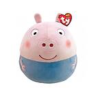 TY SquishaBoo George Pig 35 cm