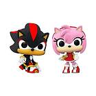 Funko ! POP 2PK Excl Sonic Shadow & Amy Rose Figur