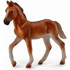 Collecta Figurine Peruvian Horse Paso, Foal In Chestnut Color (88751)