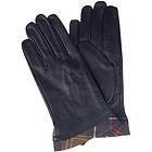 Barbour Tartan Leather Gloves (Dam)