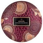 Voluspa 3-Wick Candle Decorative Tin Foraged Wildberry 340g