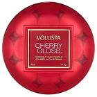 Voluspa Decorative Tin Candle Cherry Gloss 113g