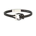 Salvatore Ferragamo Flätat armband Black Dam