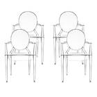 Kartell Louis Ghost Chair 4-pack