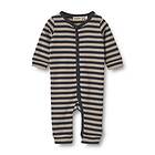 Wheat Långärmad Jumpsuit Bendji Navy Stripe