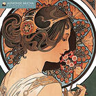 Alphonse Mucha Wall Calendar 2025 (Art Calendar)