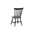 Stol 2 st svart BURGES Svart 244889