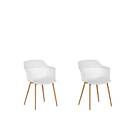 Bereca Matstol 2-pack Vit 228509