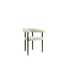 Jacklyn Karmstol Beige/Svart