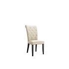 Garvin Matstol Beige/Svart