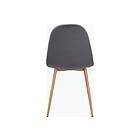 Oktoos Matstol Antracit/Natur 66453653