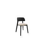 Flannery Matstol Beige/Svart