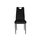 Olanta Matstol 2-pack Sammet/Svart 5801443