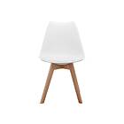 Kaelin Matstol Vit/Brun 8876161