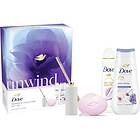 Dove Unwind Gift Set 4st