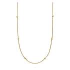 Timi Of Sweden Isabella Snake Ball Chain Necklace Stainless Steel